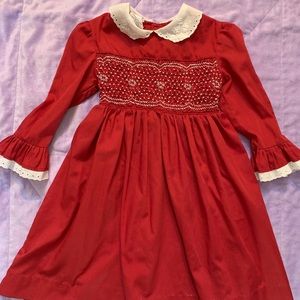 Two vintage Polly Flinders dresses size 4.